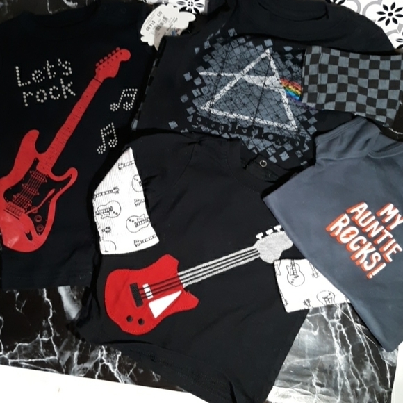 Rock baby clothes size 0 3 6 12 months - Picture 1 of 6